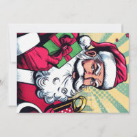Comic book Santa/Christmas