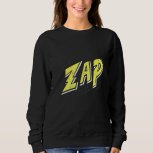 Comic Book Sound Effect Whap Action Bubble Sweatshirt