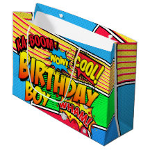 Comic Book Superhero Birthday Party Custom