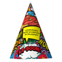 Comic Book Superhero Birthday Party Custom
