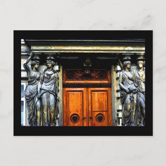 Comic Book Vienna Postcard (Front)