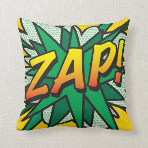 Comic Book ZAP! Cushion