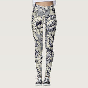 Comic Callouts  Leggings