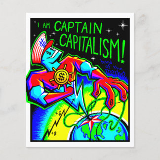 Comic Card #2247 Art Print