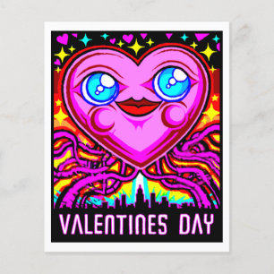Comic Card #2534 Valentines Day Art Print