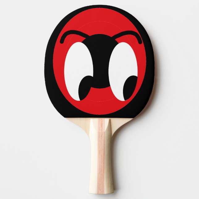 Comic Character Eyes Funny Laughs CricketDiane Ping Pong Paddle (Front)
