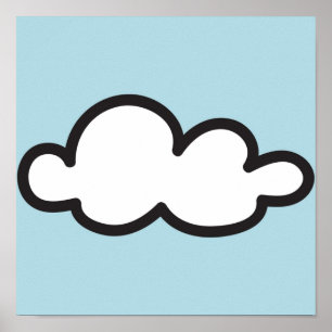 comic cloud poster