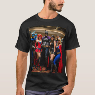 : "Comic Con Crew: Men's Group Graphic T-Shirt" T-Shirt