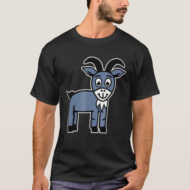 Comic Goat T-Shirt (Front)