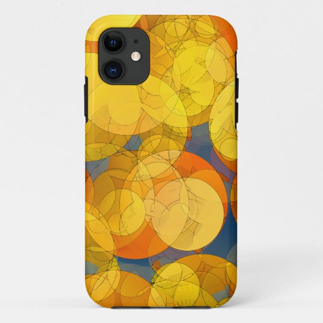 COMIC GOLDEN BUBBLES iPhone 5 Case-Mate Case (Back)