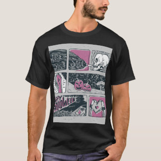 Comic Halloween: Fun Illustration T-Shirt
