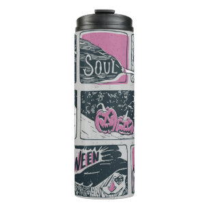 Comic Halloween: Fun Illustration Thermal Tumbler