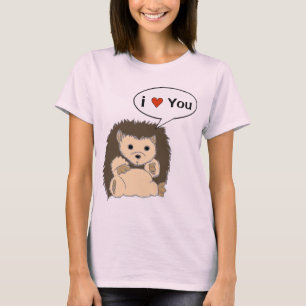Comic HedgeHog Shirts customise the speech bubble