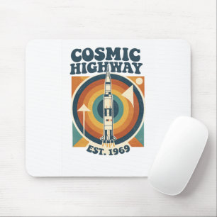 Comic Highway – Fun Pop Art for Comic Fans Mouse Mat