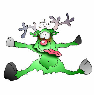 Comic Hirsch Magnet Photo Sculpture Magnet