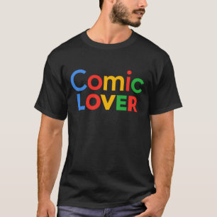 Comic Lover Bold Design T-Shirt