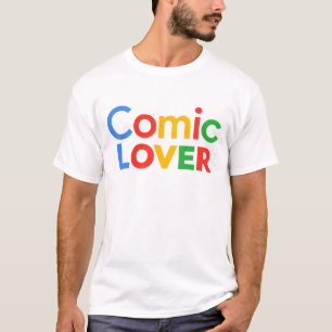 Comic Lover Bold Design T-Shirt