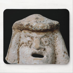 Comic mask mouse mat