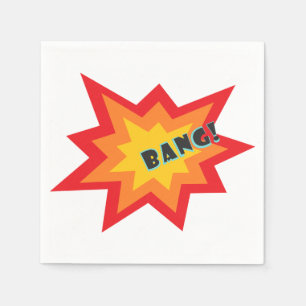 Comic Napkins for Parties