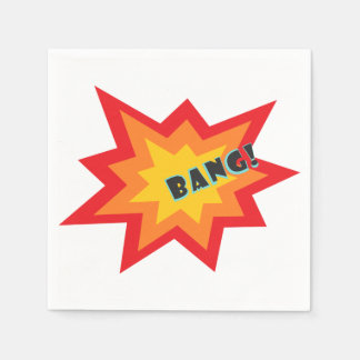 Comic Napkins for Parties