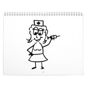 Comic nurse calendar