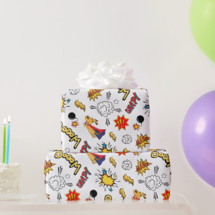 Comic Pattern  Wrapping Paper