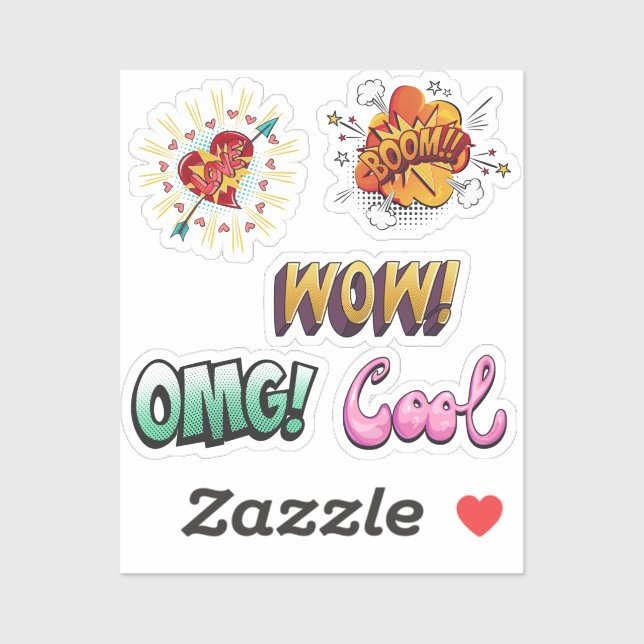 Comic Pop Art (Sheet)