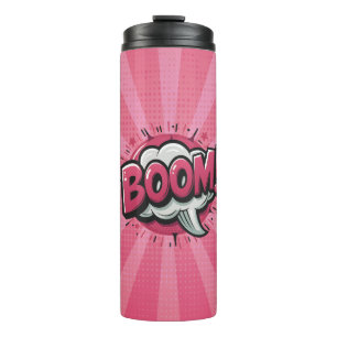 Comic Pop Art BOOM! Thermal Tumbler