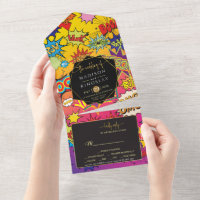 Comic Pop Art 💥🎨 Speech Bubble Wedding Graffiti