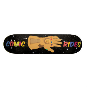Comic Rides Infinity Gauntlet Deck Skateboard