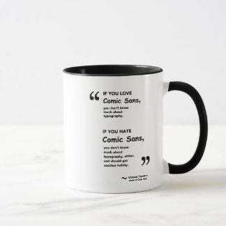 Comic Sans Mug