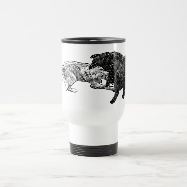Comic Sips, Spotted Joy Mug (Center)