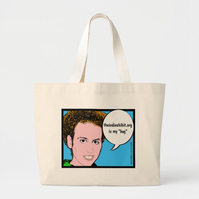 Comic Strip Male Indiexhibit Bag (Front)