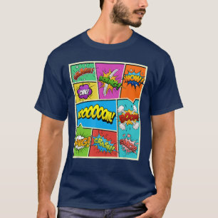 Comic Style Clothing Comic Design Men Women Childr T-Shirt