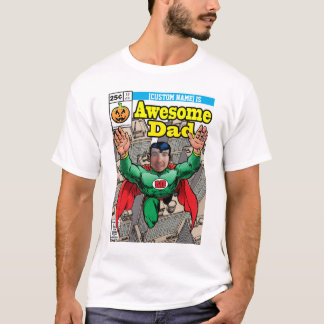 Comic style customisable Superhero T-Shirt