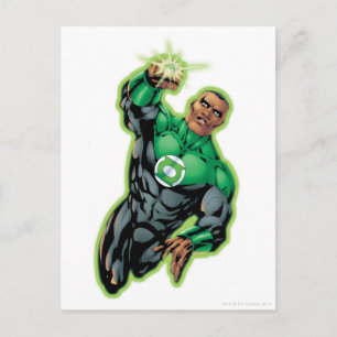 Comic Style - Flying Up Postcard