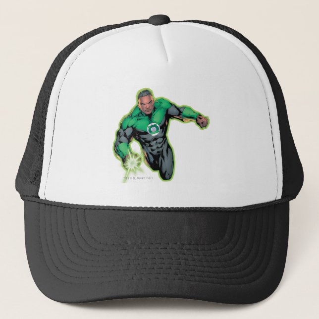Comic Style - Green Lantern Trucker Hat (Front)