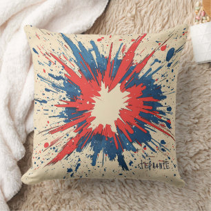 Comic Style Pop Art Explosion (5) Cushion