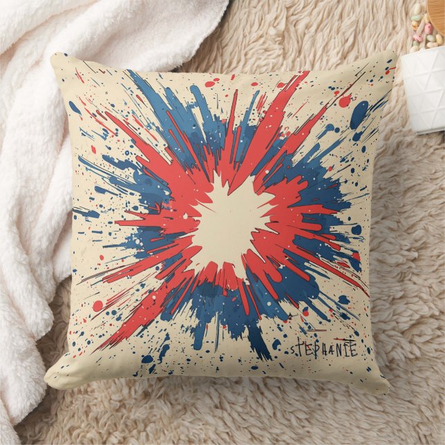 Comic Style Pop Art Explosion (5) Cushion (Blanket)