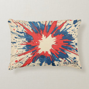 Comic Style Pop Art Explosion (5) Decorative Cushion