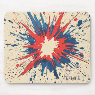 Comic Style Pop Art Explosion (5) Mouse Mat