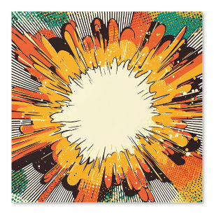 Comic Style Pop Art Explosion (6) Wallpaper