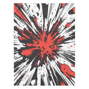 Comic Style Pop Art Explosion (7) Tablecloth