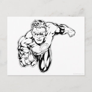 Comic Style - Ring in front, Black and White Postcard