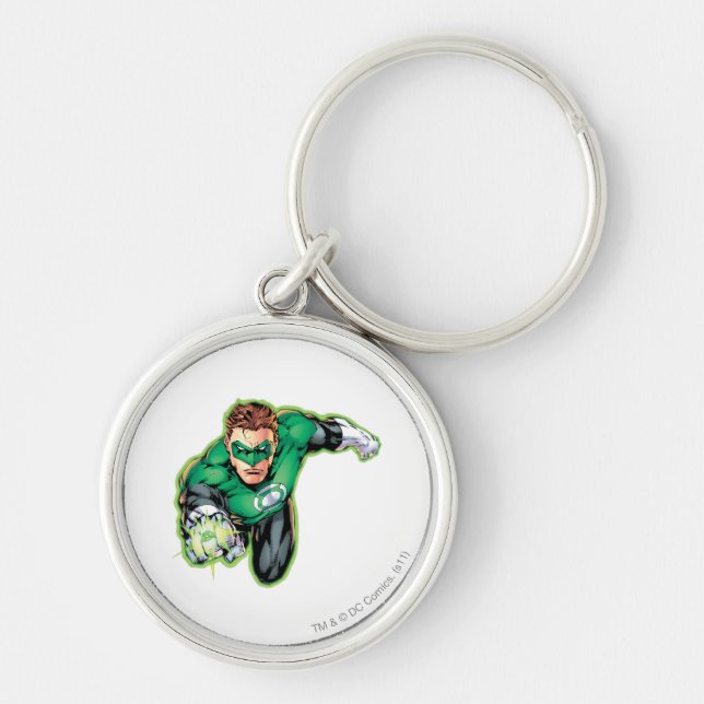 Comic Style - Ring in front Key Ring (Front)