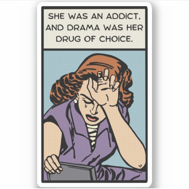 Comic Woman Needs Drama (Front)