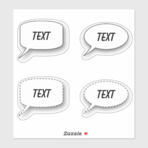 Comic word cloud word bubble pop art