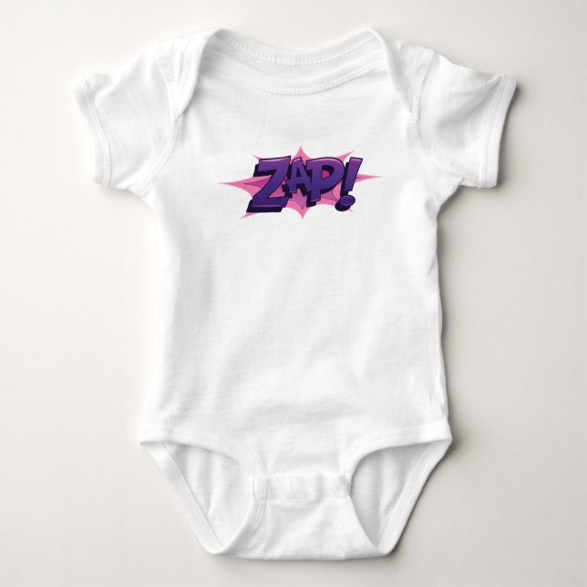 Comic Zap! Baby Bodysuit (Front)