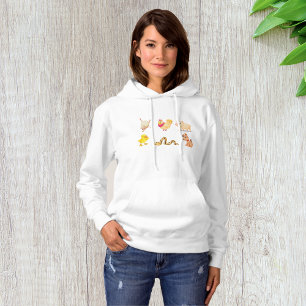 Comical Animals Hoodie