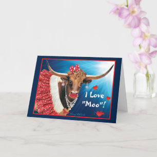 Comical Cow Birthday Card